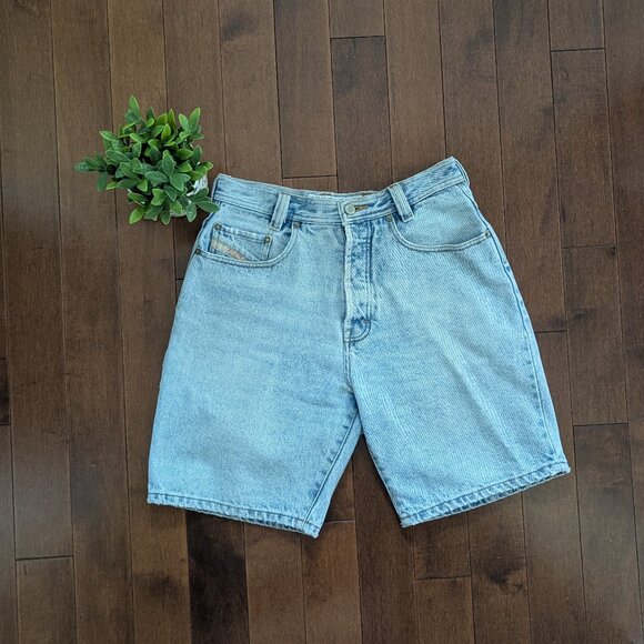 Vintage Pants - BLUE RODEO VINTAGE LIGHT WASH JEAN SHORTS